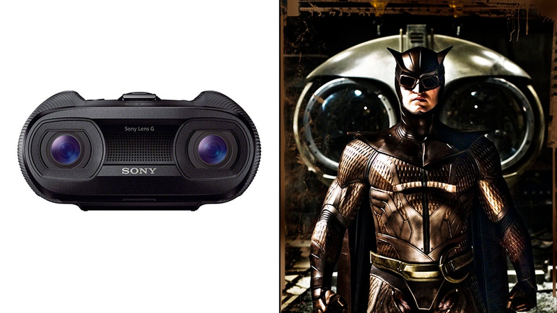 Illustration for article titled Superhero Tourists Will Love Sony's Awesome Combination Binoculars and 3D Camcorder